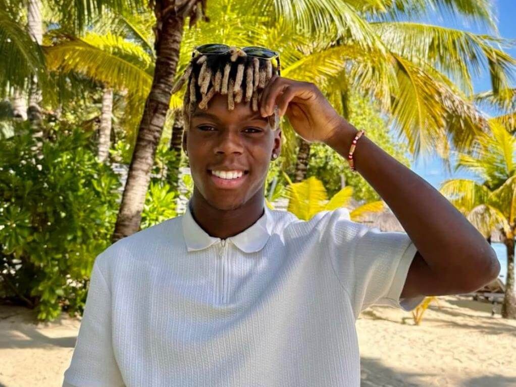  El jugador del Athletic Nico Williams, de vacaciones esta semana de junio en Islas Mauricio.