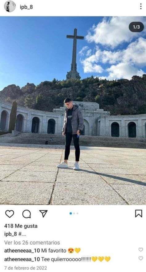  La fotografía del novio de Athenea del Castillo (Redes Sociales)