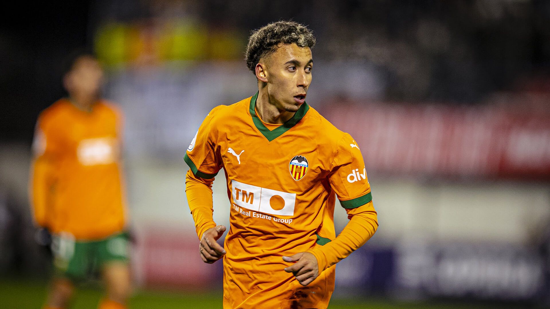  Pablo López, ante el Ourense CF.