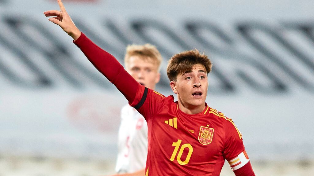  Pablo Torre, en un partido con al sub 21 (Cordon Press)