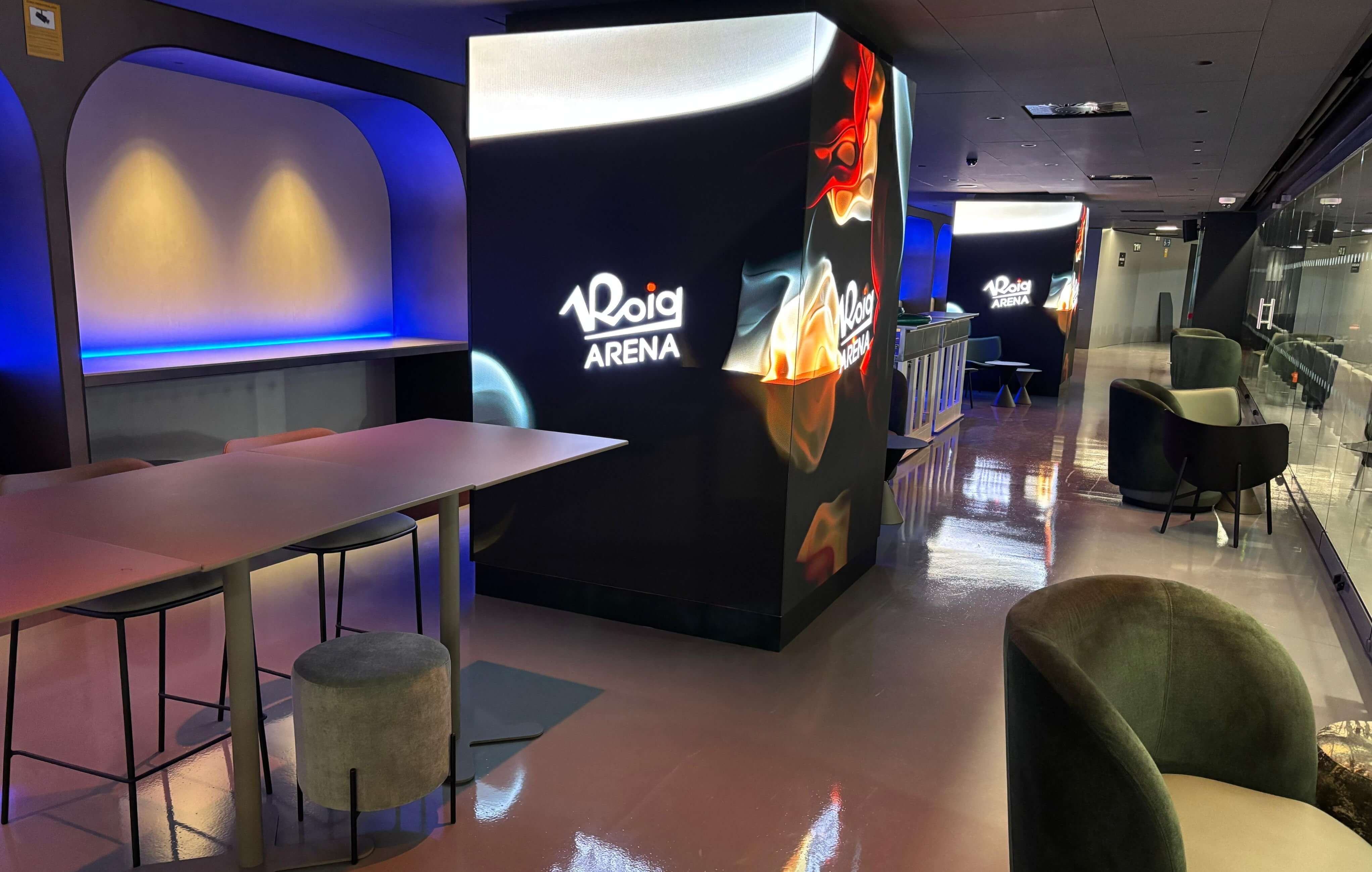  Palcos Vip en el Roig Arena