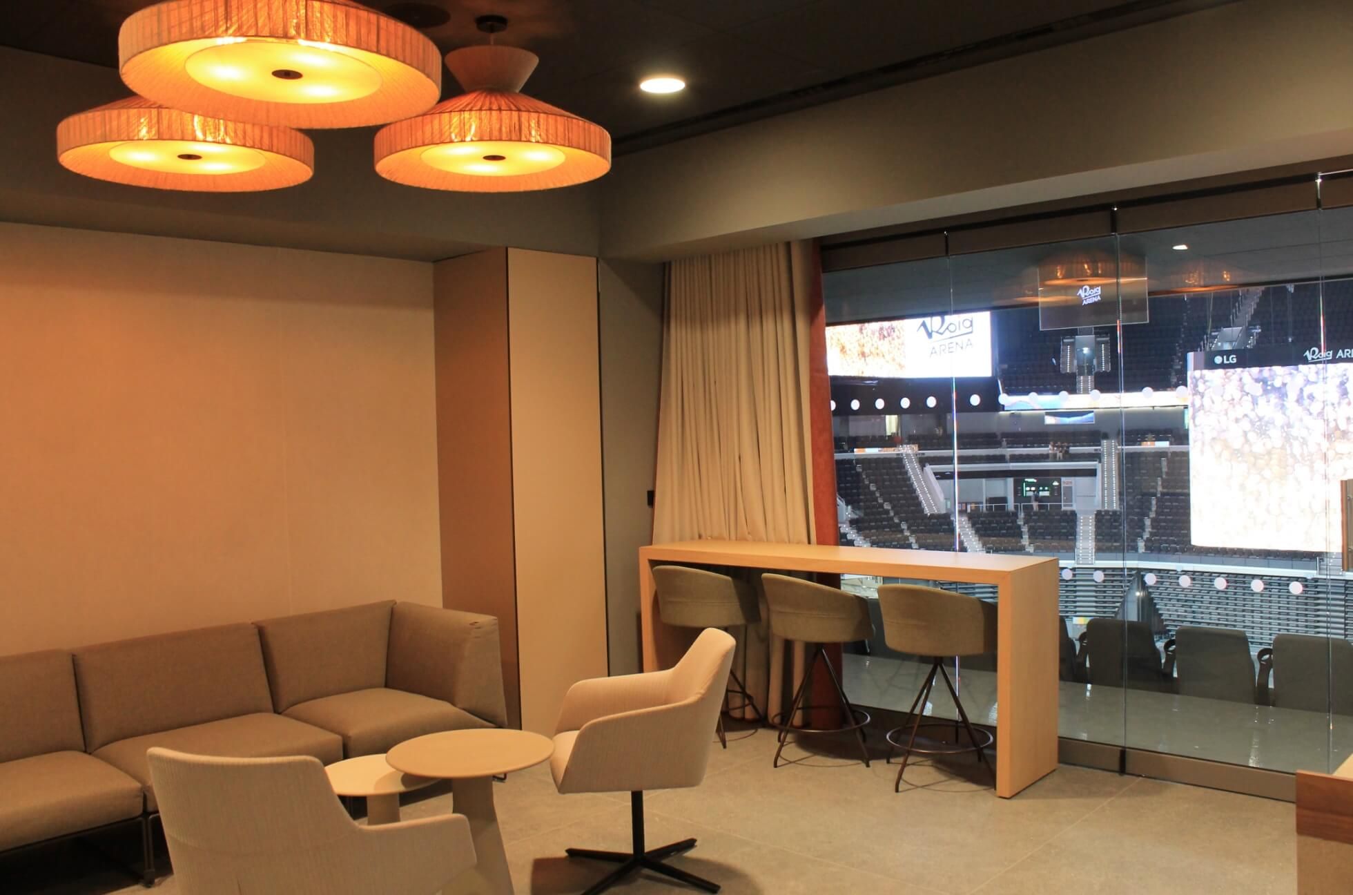  Palcos Vip en el Roig Arena