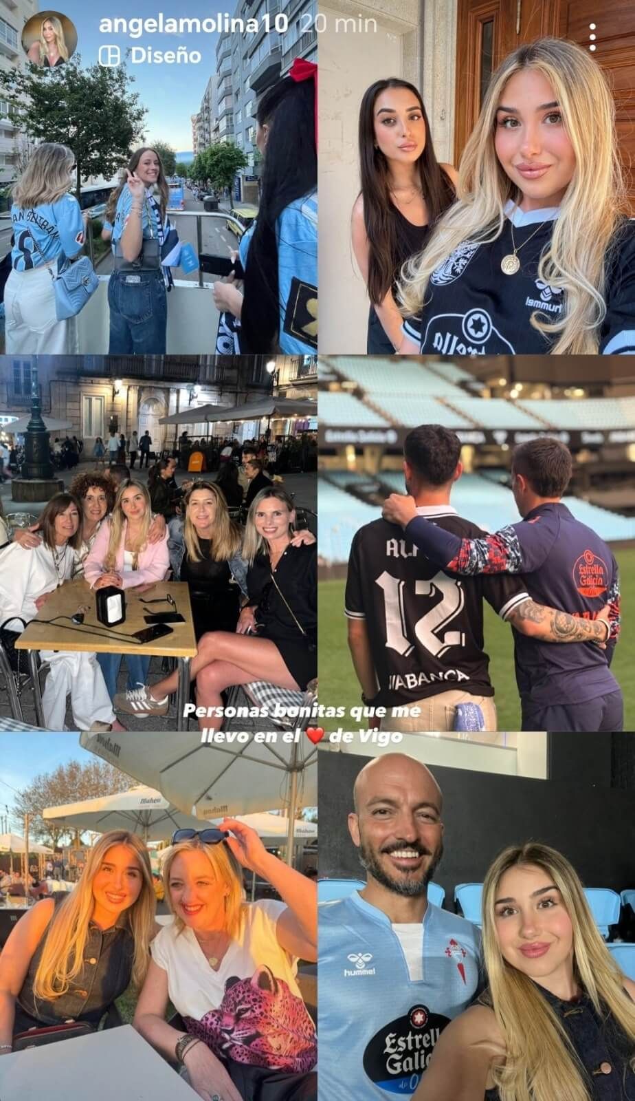  La publicación de la pareja de Alfon en redes sociales.