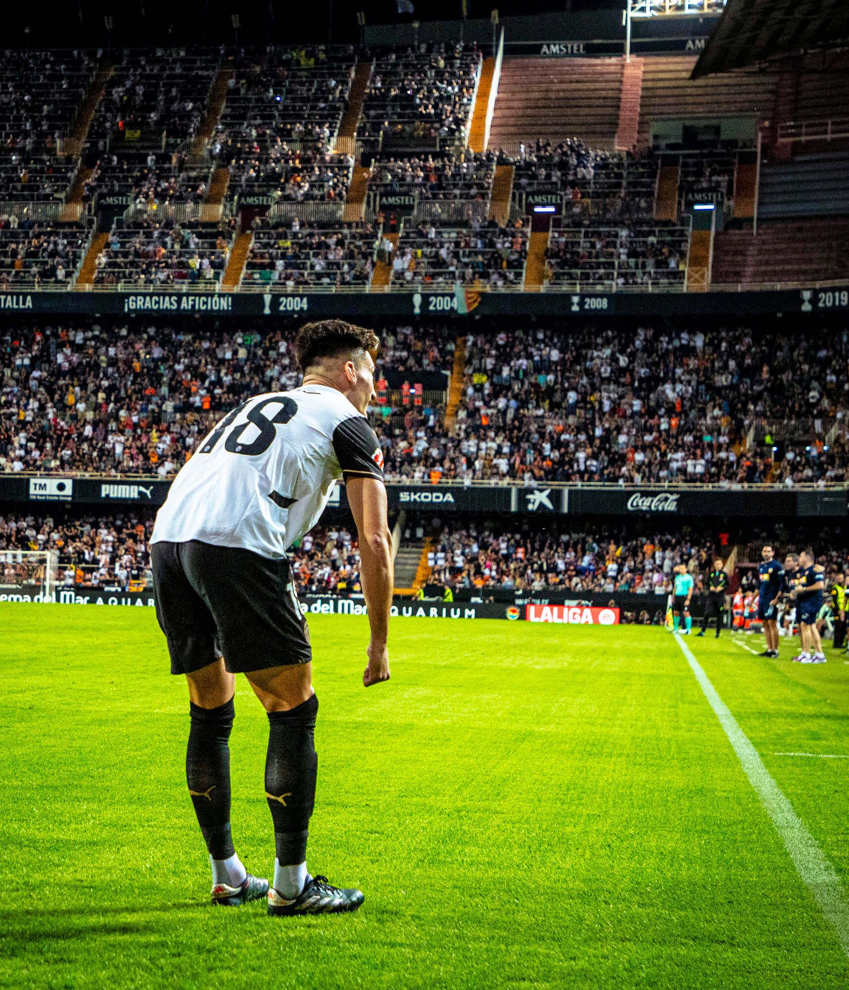 Pepelu le dedica un gol a David Boronat