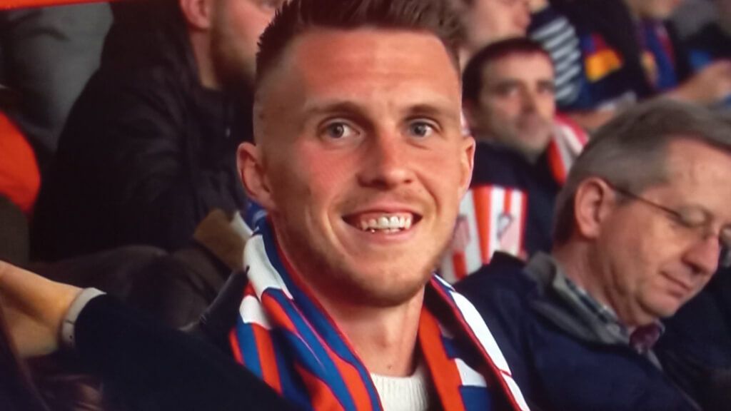 Letáček, pillado en el Metropolitano (Movistar+).