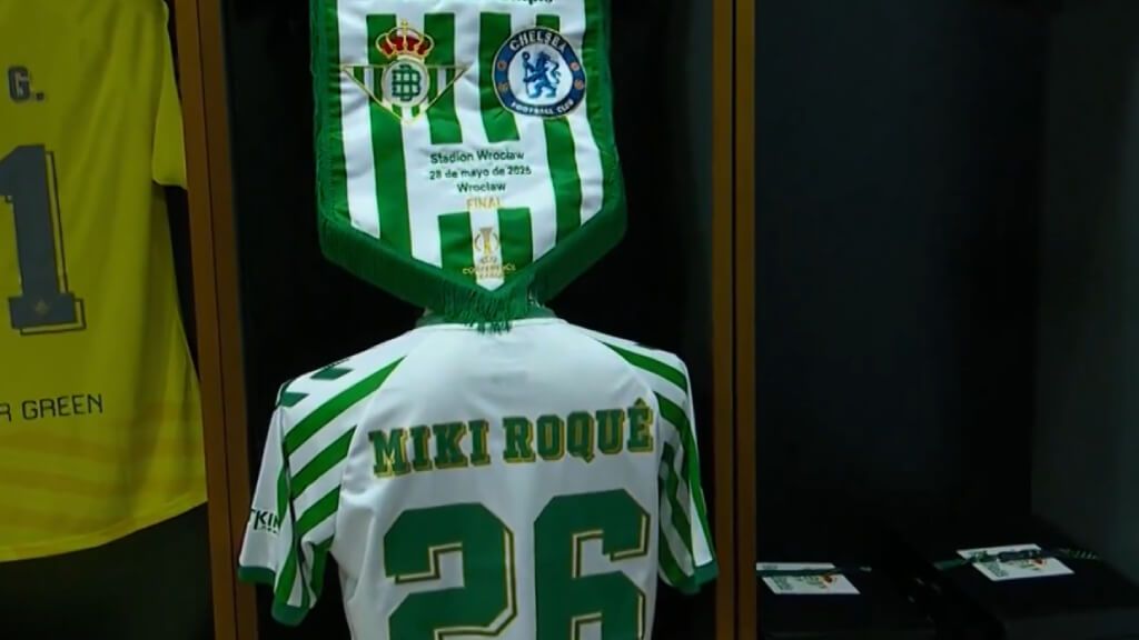 El detalle del Betis con Miki Roqué.
