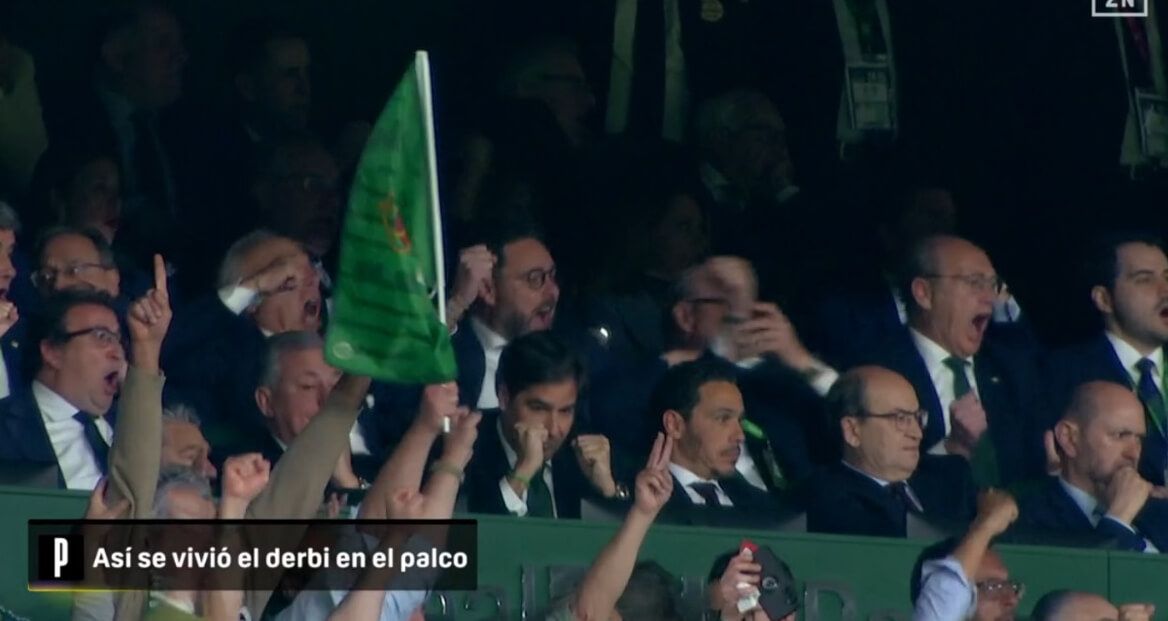  Ángel Haro, celebrando el segundo gol del Betis.