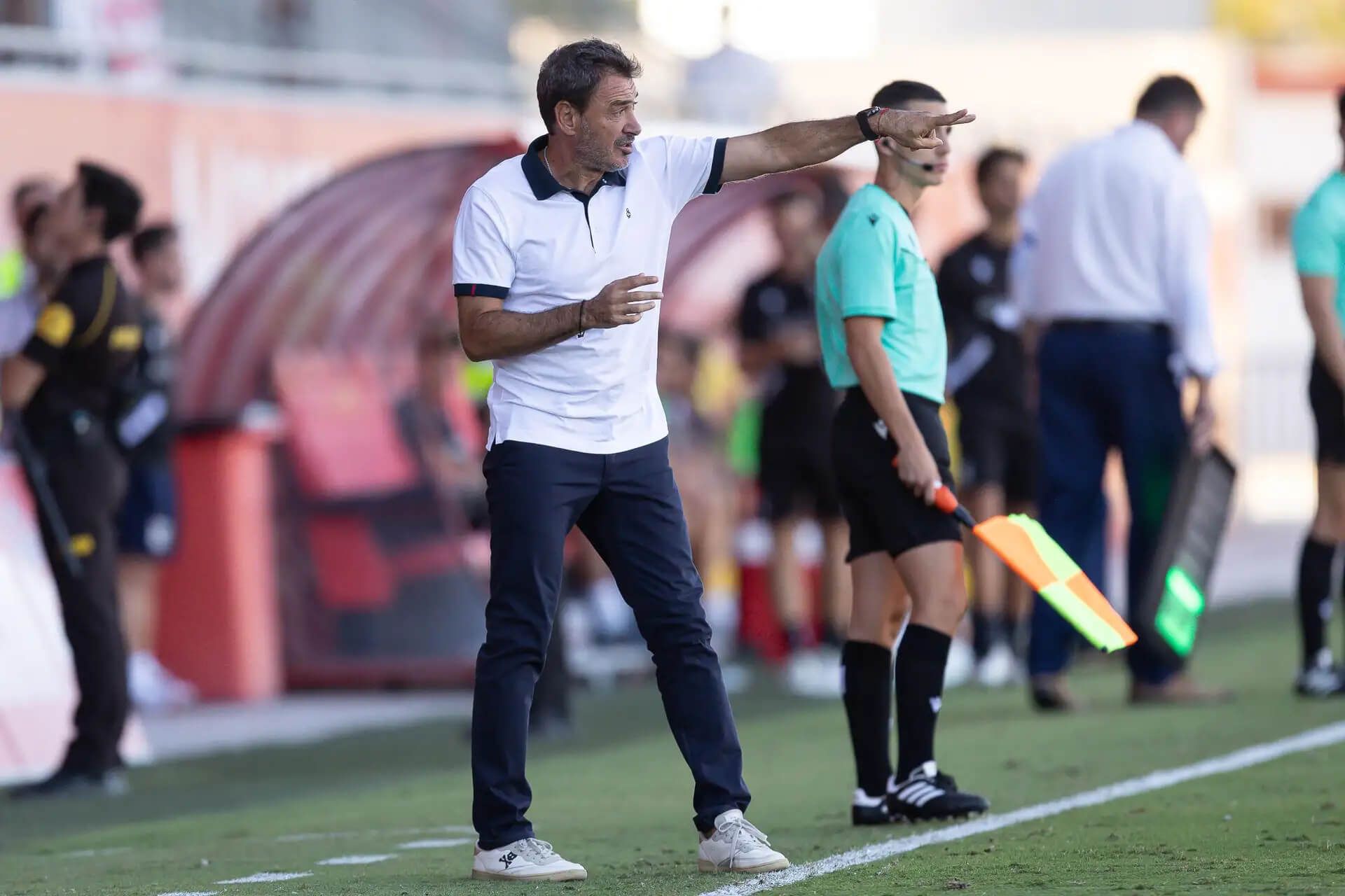  Jesús Galván, durante un encuentro.