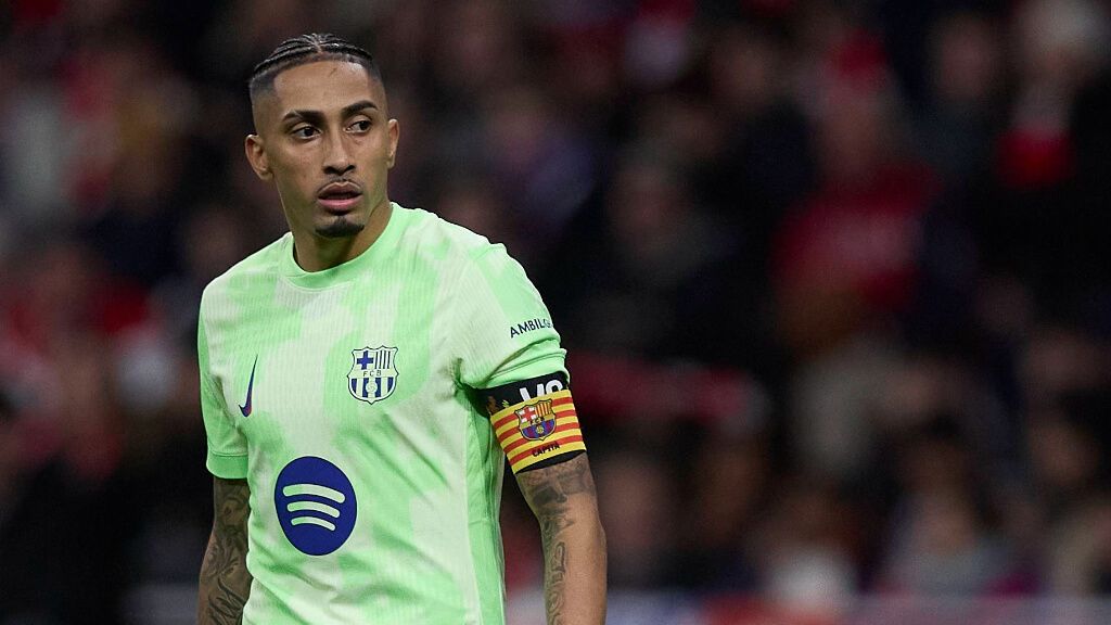  Raphinha, en un partido con el FC Barcelona (Cordon Press)