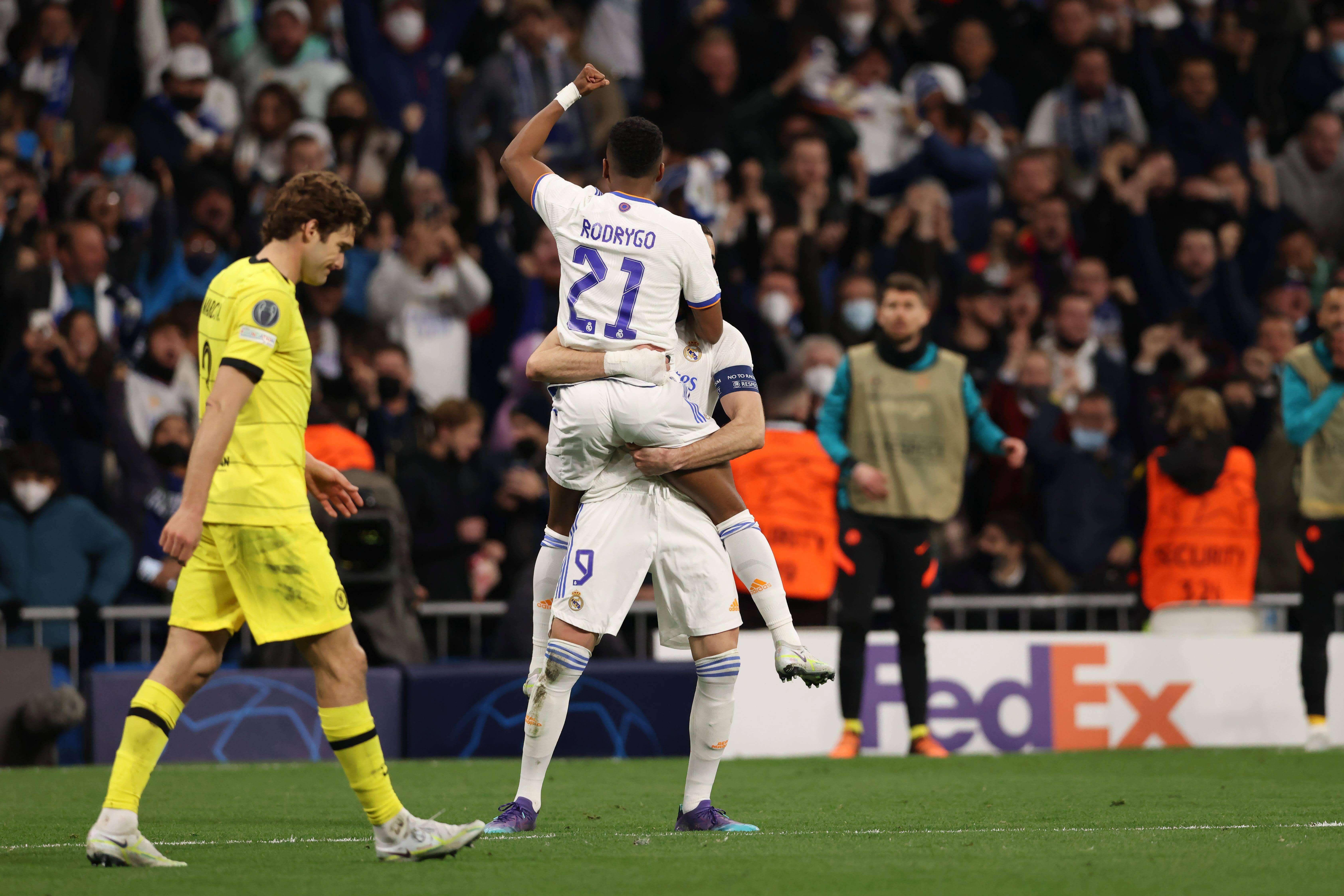  Real Madrid - Chelsea en la Champions League 2021/22