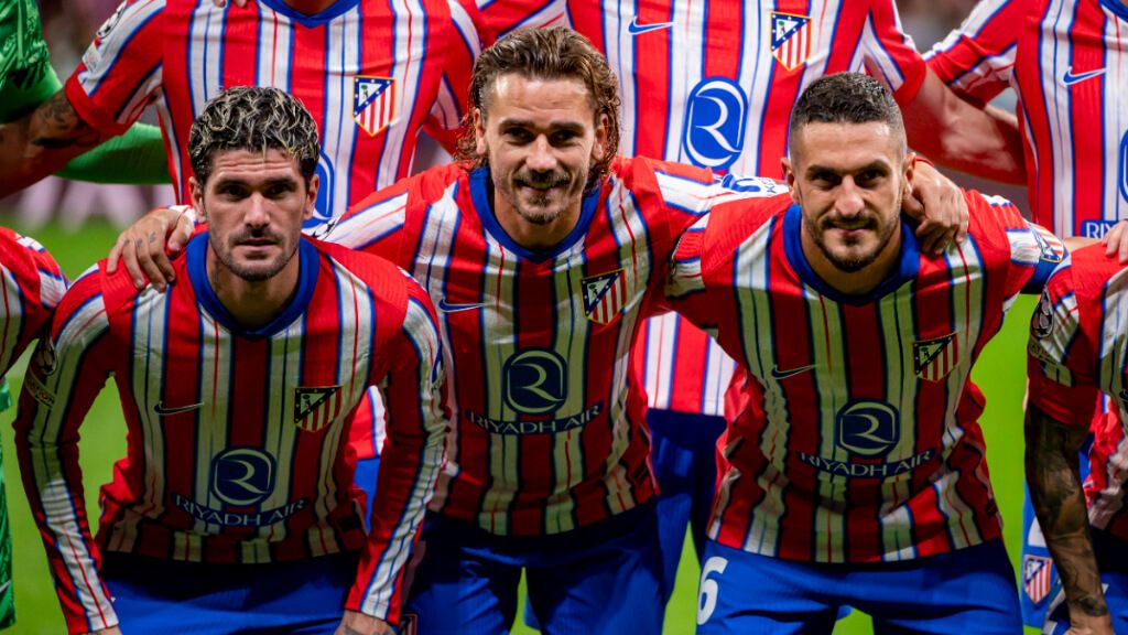 Rodrigo De Paul, Griezmann y Koke (Europa Press)