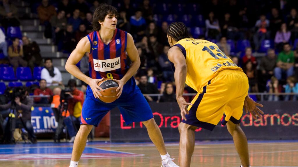  Ricky Rubio jugando con el Barça (Fuente: F.C Barcelona)