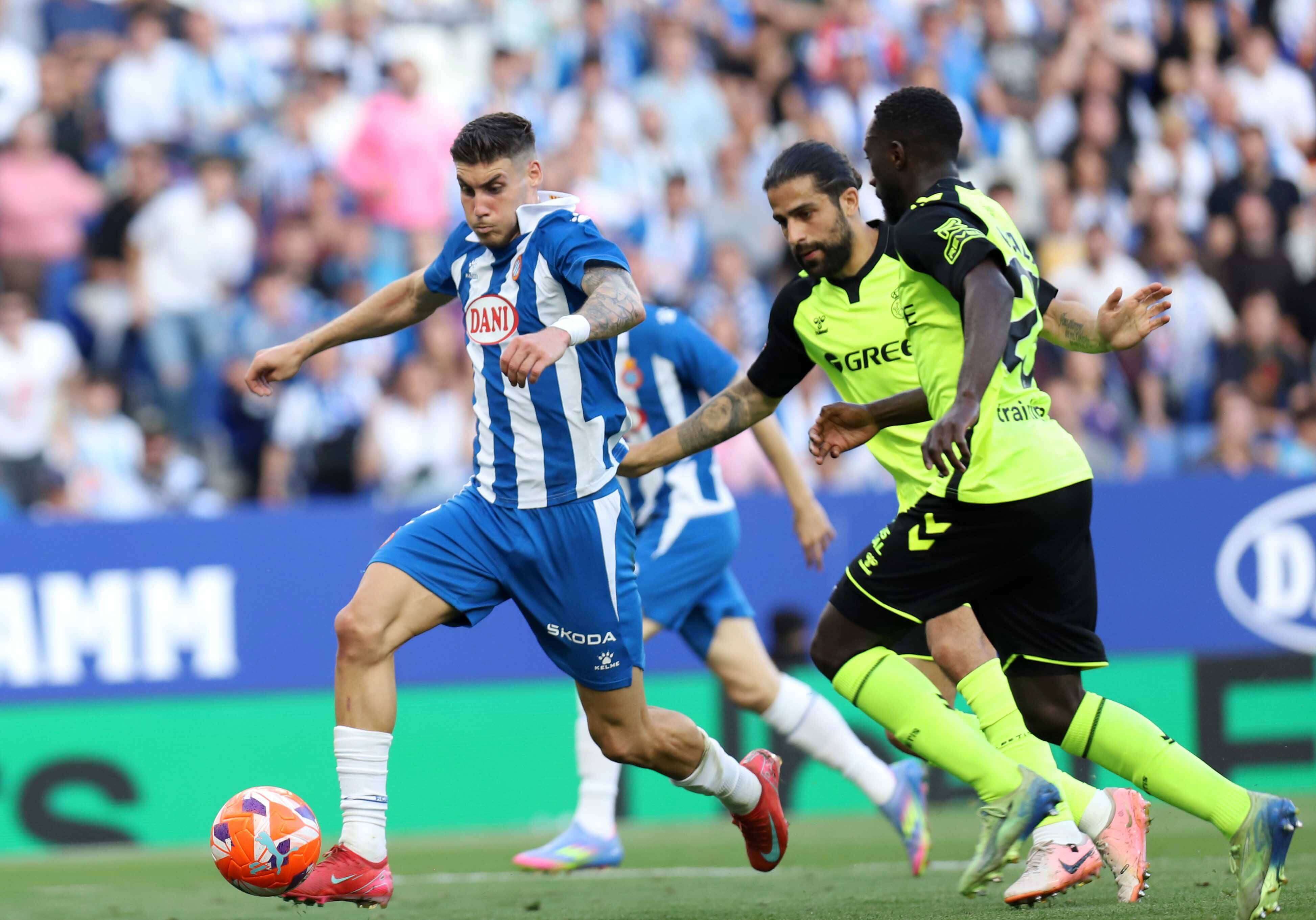  Roberto Fernández, en el Espanyol- Betis.