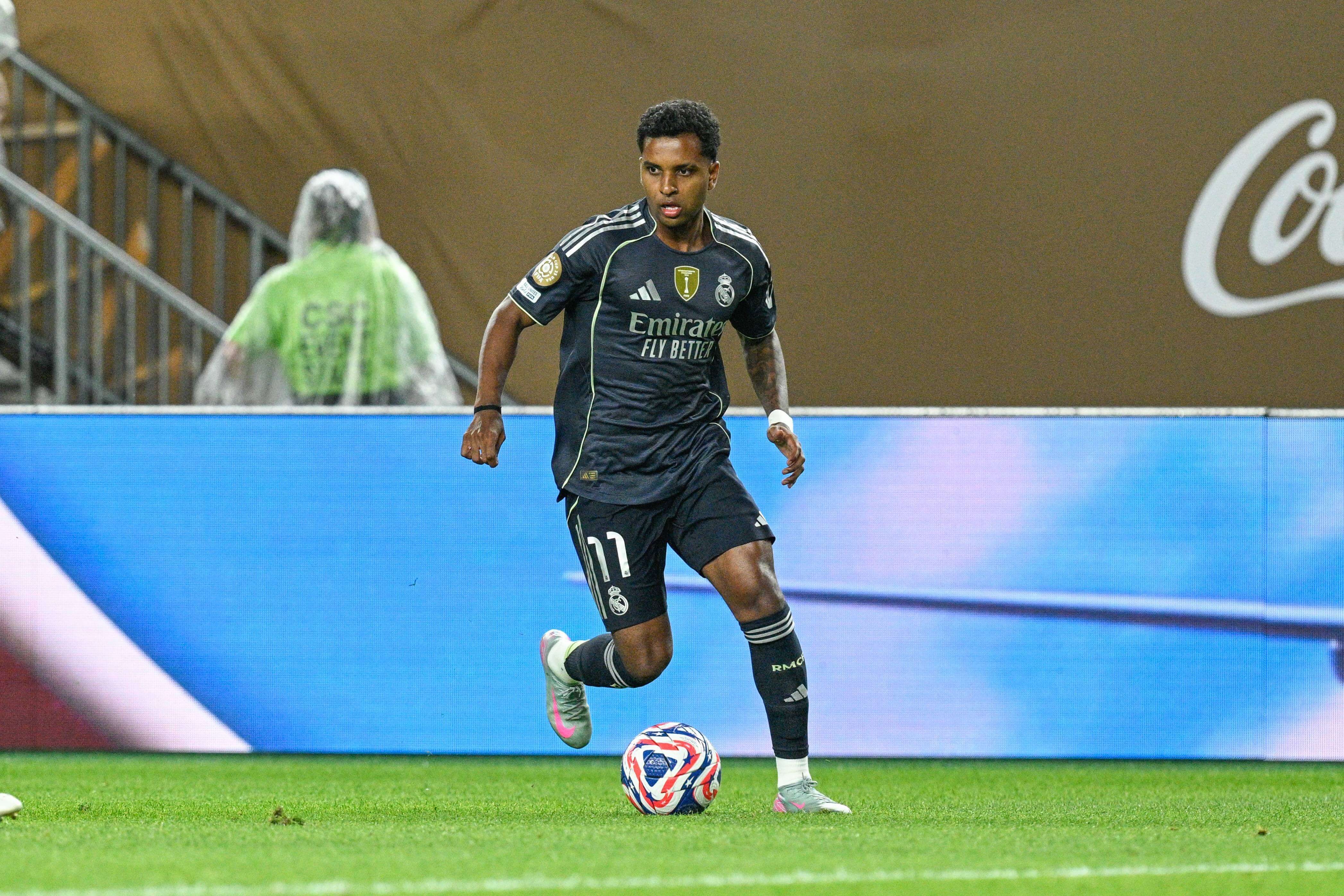  Rodrygo Goes en el partido ante Salzburgo