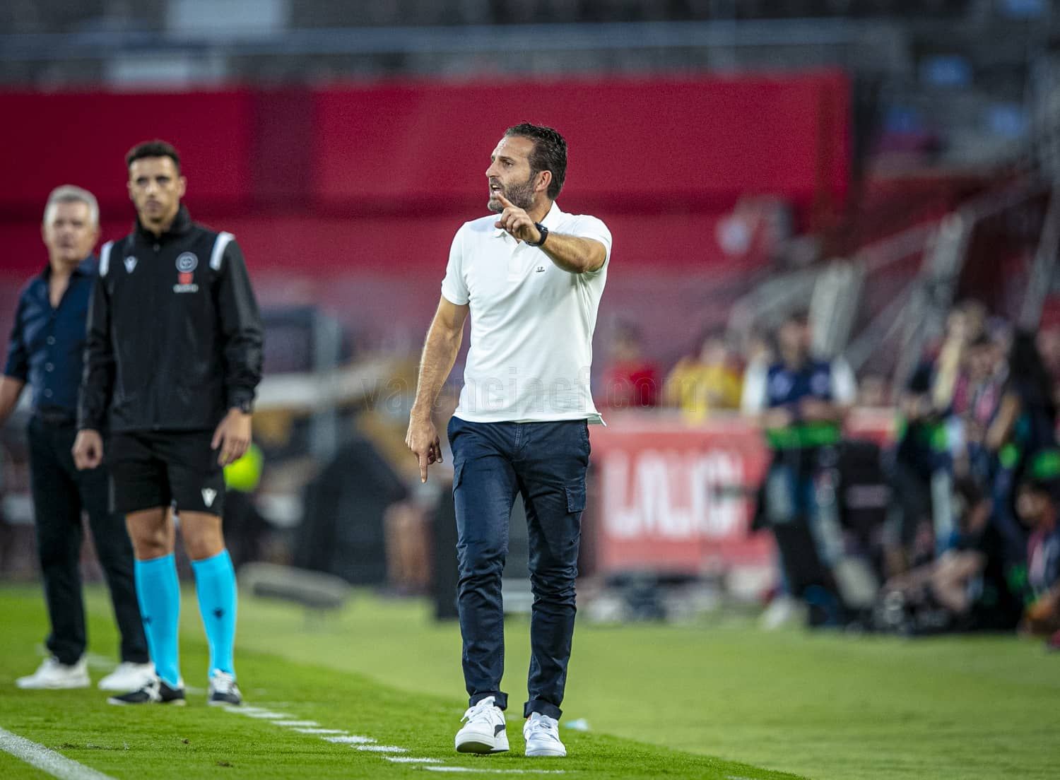 Rubén Baraja, ante el RCD Mallorca.