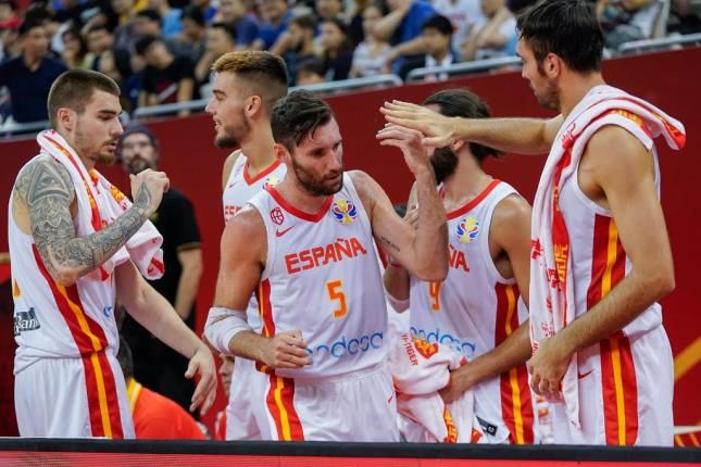  Rudy Fernández, jugador de la selección españoa.