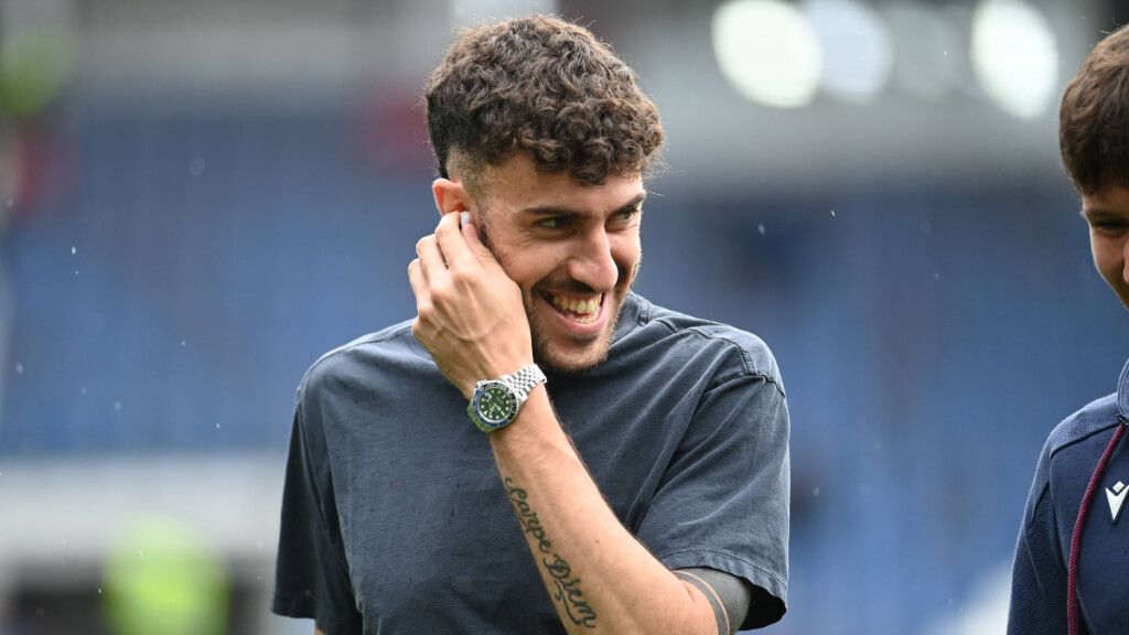 Matteo Ruggeri, en un partido con la Atalanta (Cordon Press)