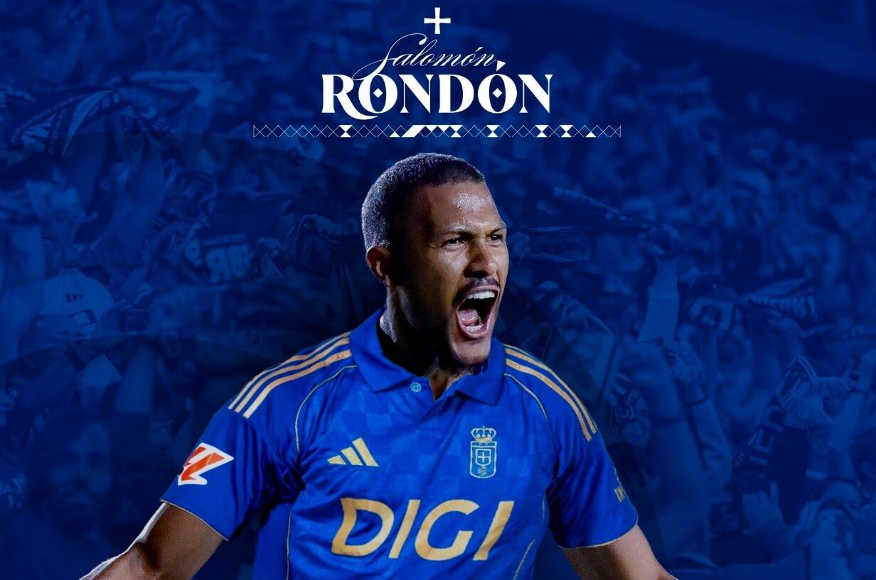 Salomón Rondón, nuevo jugador del Real Oviedo (Foto: ROV).