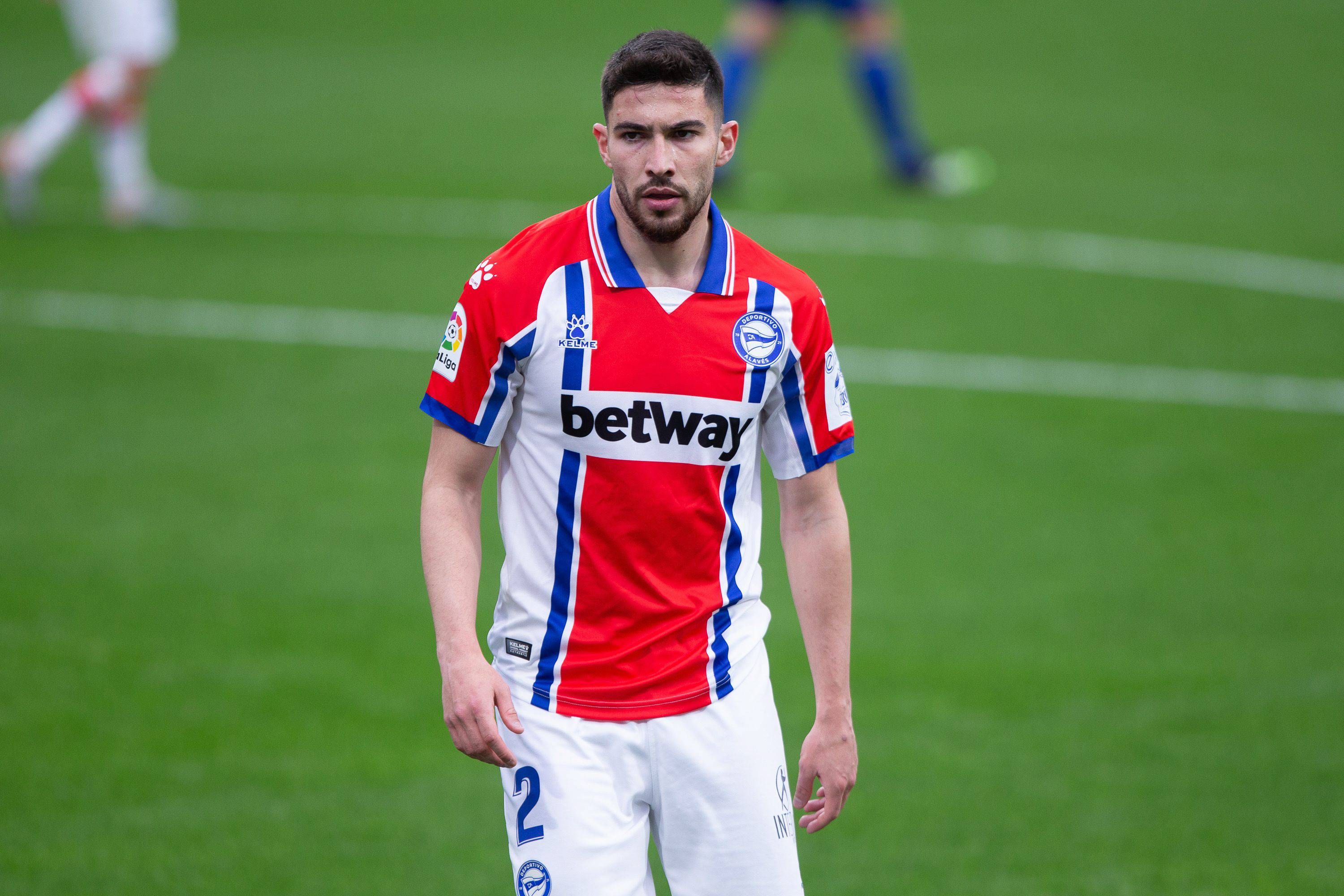  Tachi, con el Deportivo Alavés.