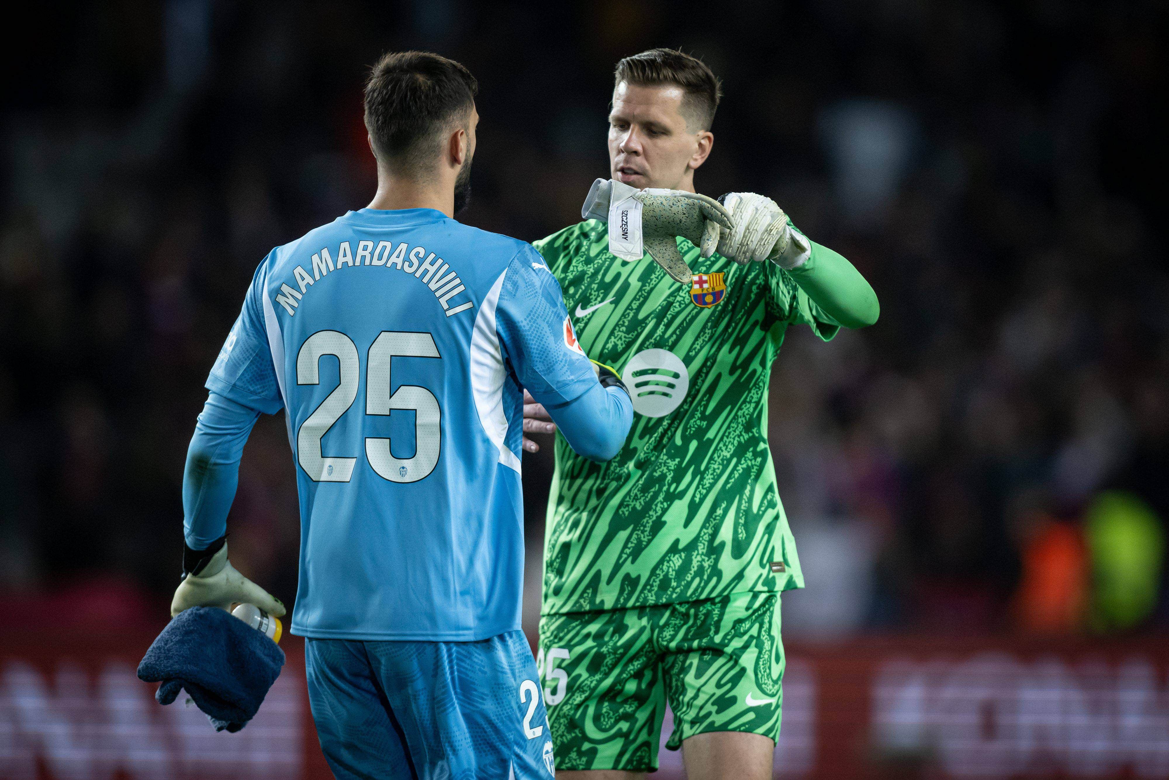  Wojciech Szczęsny y Mamardashvilli (Cordon Press)