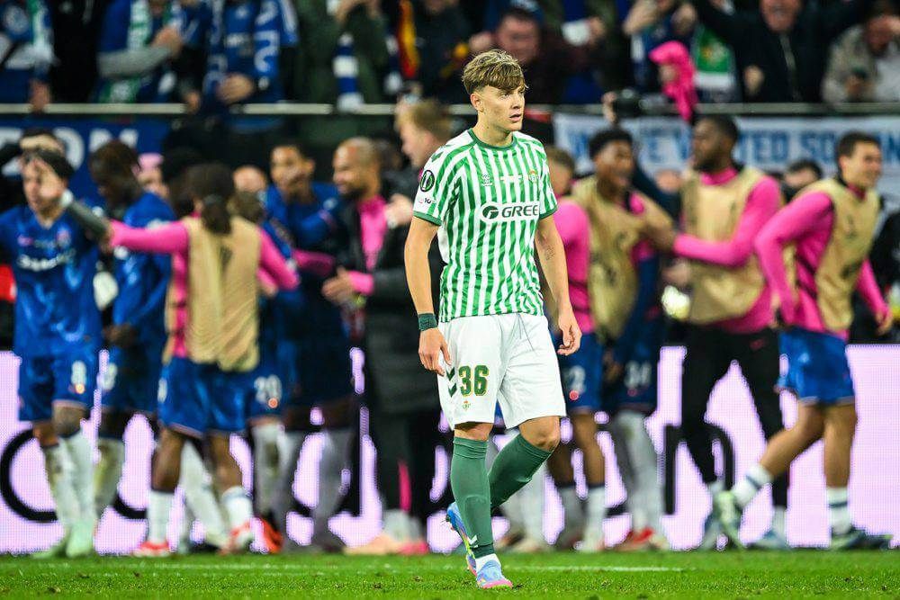 Jesús Rodríguez, en la final de la Conference League (Foto: Cordon Press).