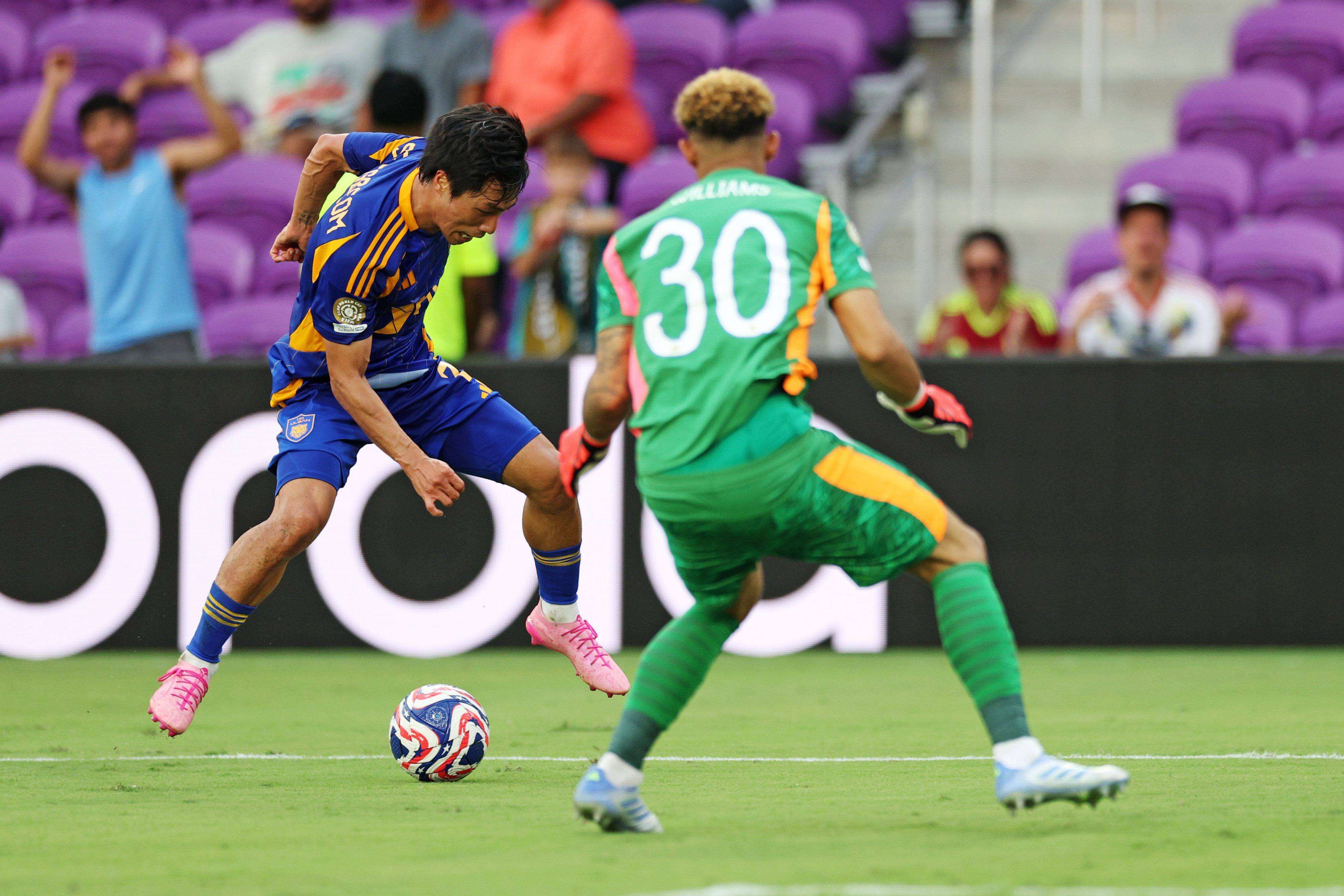  Williams, portero del Mamelodi, durante el Mundial de Clubes
