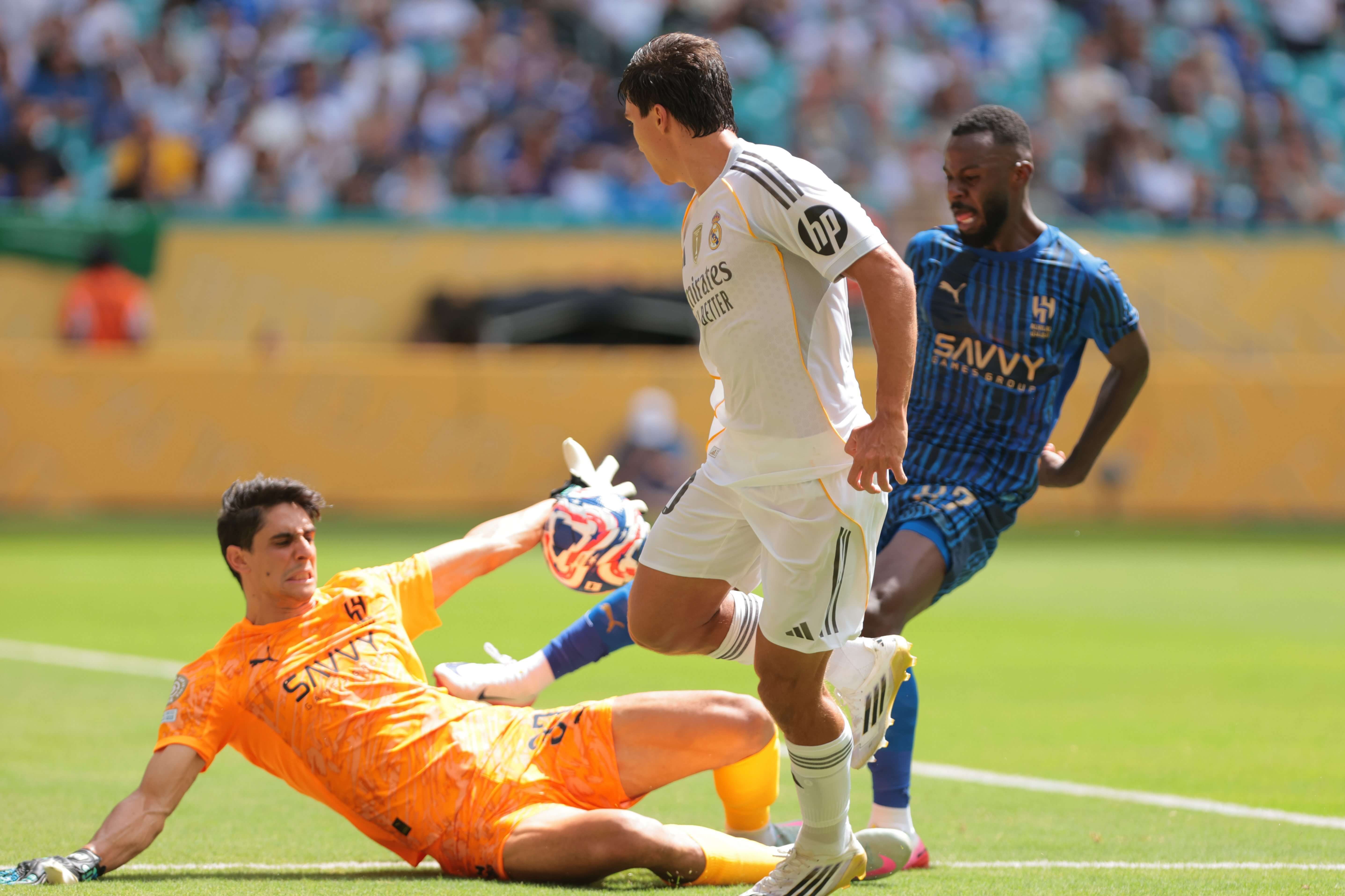 Bono, en el Al-Hilal-Real Madrid: