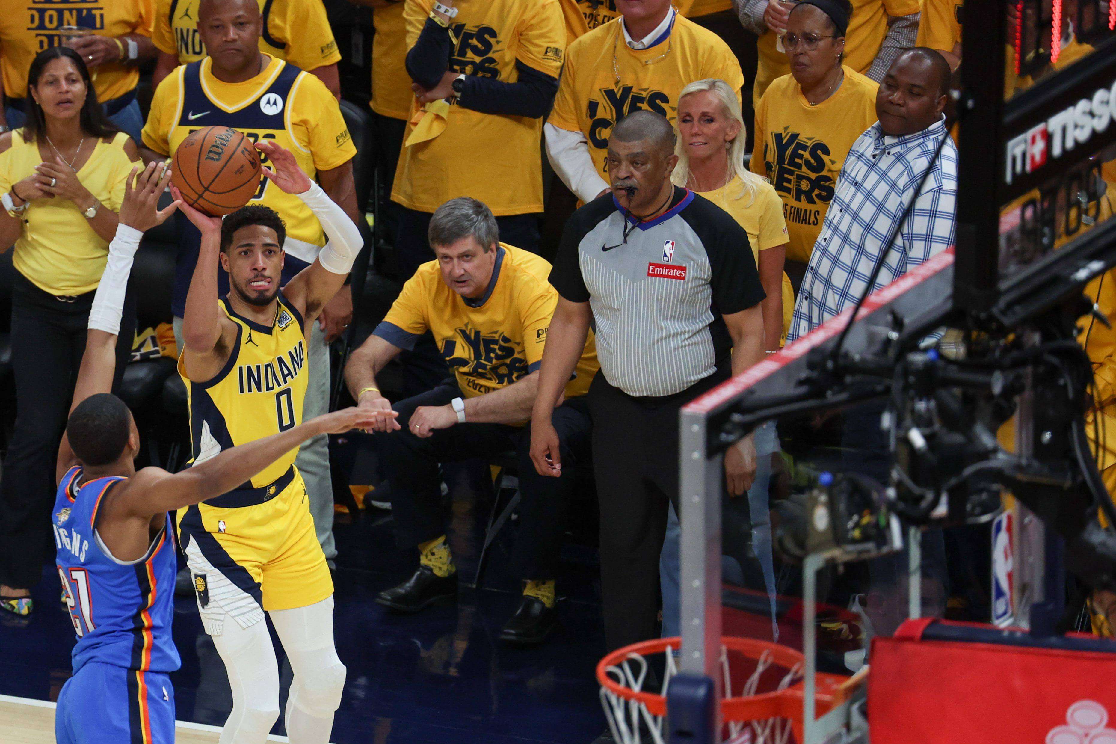 Imagen del sexto partodo entre Indiana Pacers - Oklahoma City Thunder