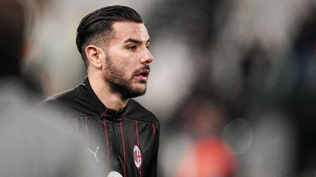 Theo Hernández en un partido del Atlético de Madrid (Cordon Press)