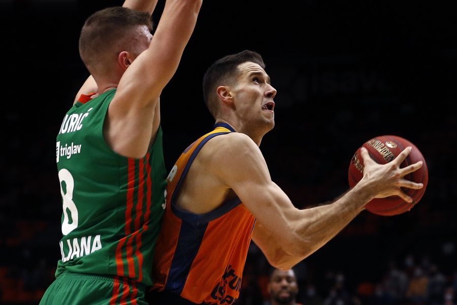 Un Cedevita Olimpija Ljubljana lanzado, próximo reto para Valencia Basket