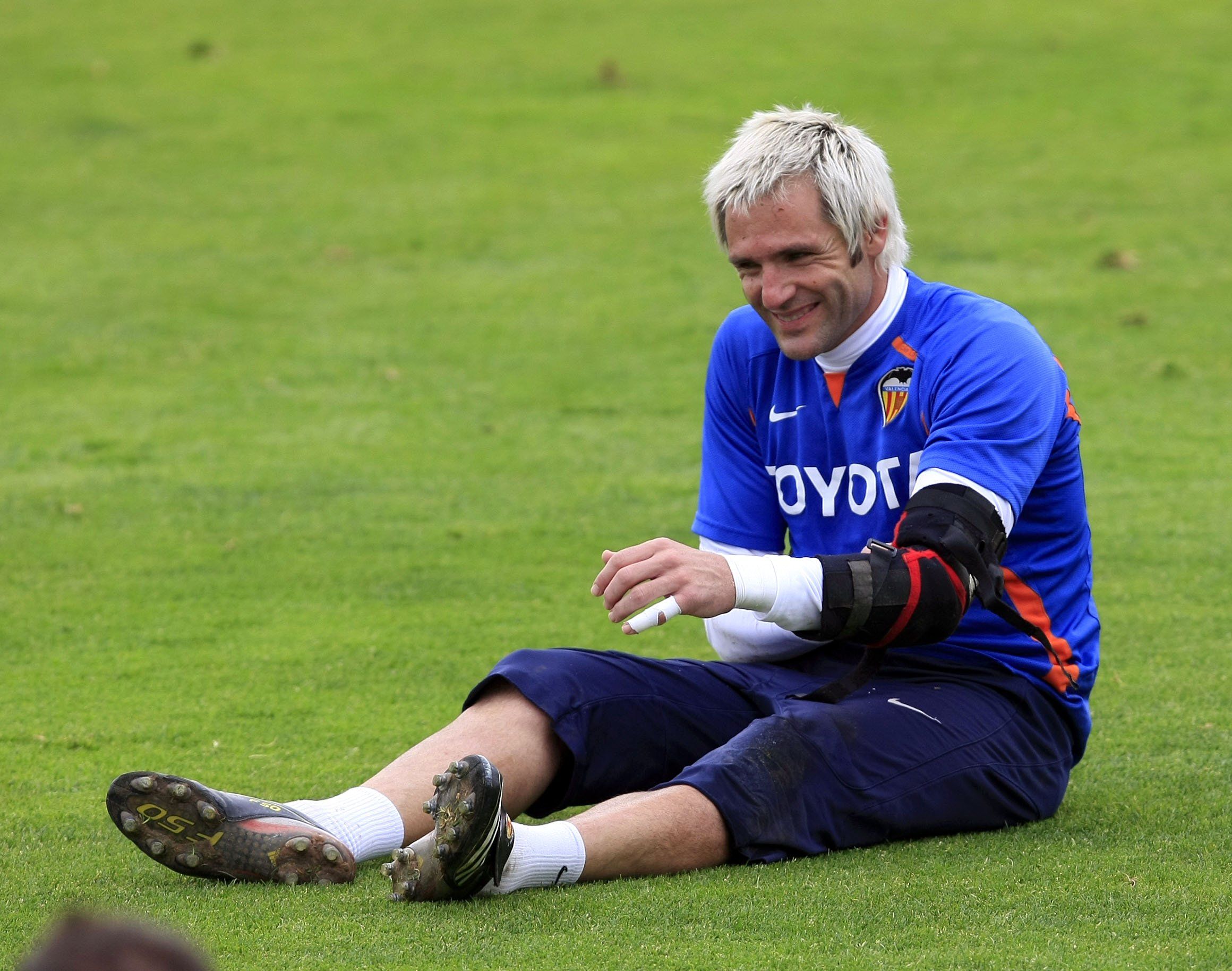 Santi Cañizares, en su etapa en el Valencia.