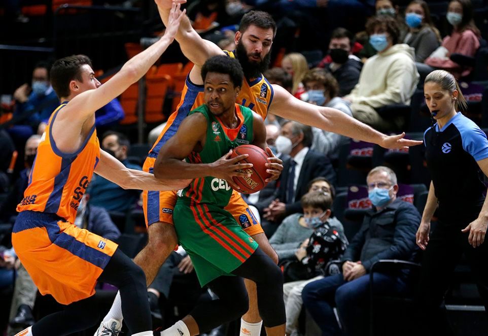 Valencia Basket cae sin remisión ante el Cedevita Olimpija (85-97)