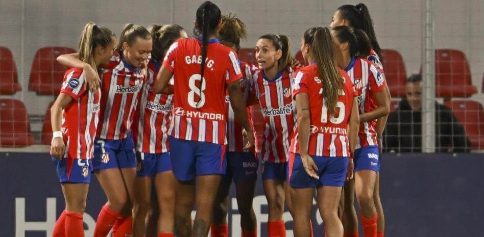  Valencia CF Femenino cae goleado ante el Atlético