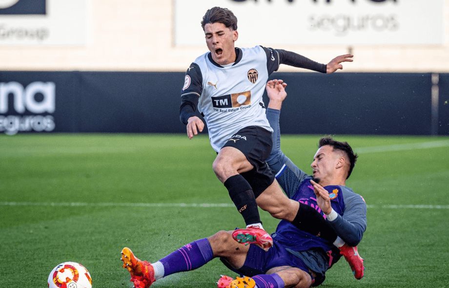 El VCF Mestalla venció al RCD Espanyol B