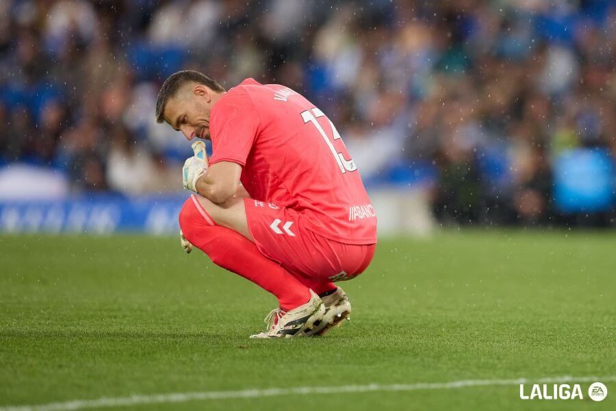  Vicente Guaita, durante el Real Sociedad-Celta.