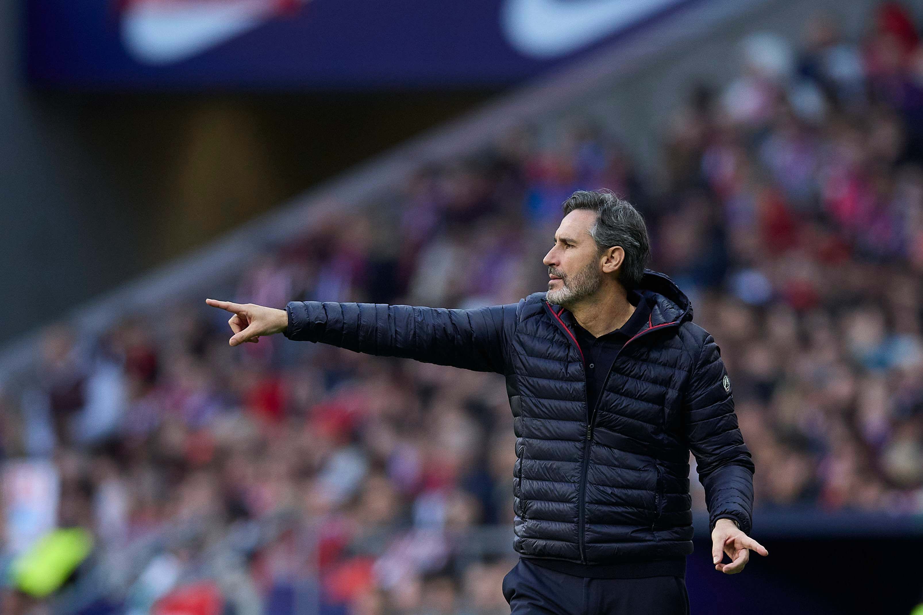  Vicente Moreno, en un partido de Osasuna.