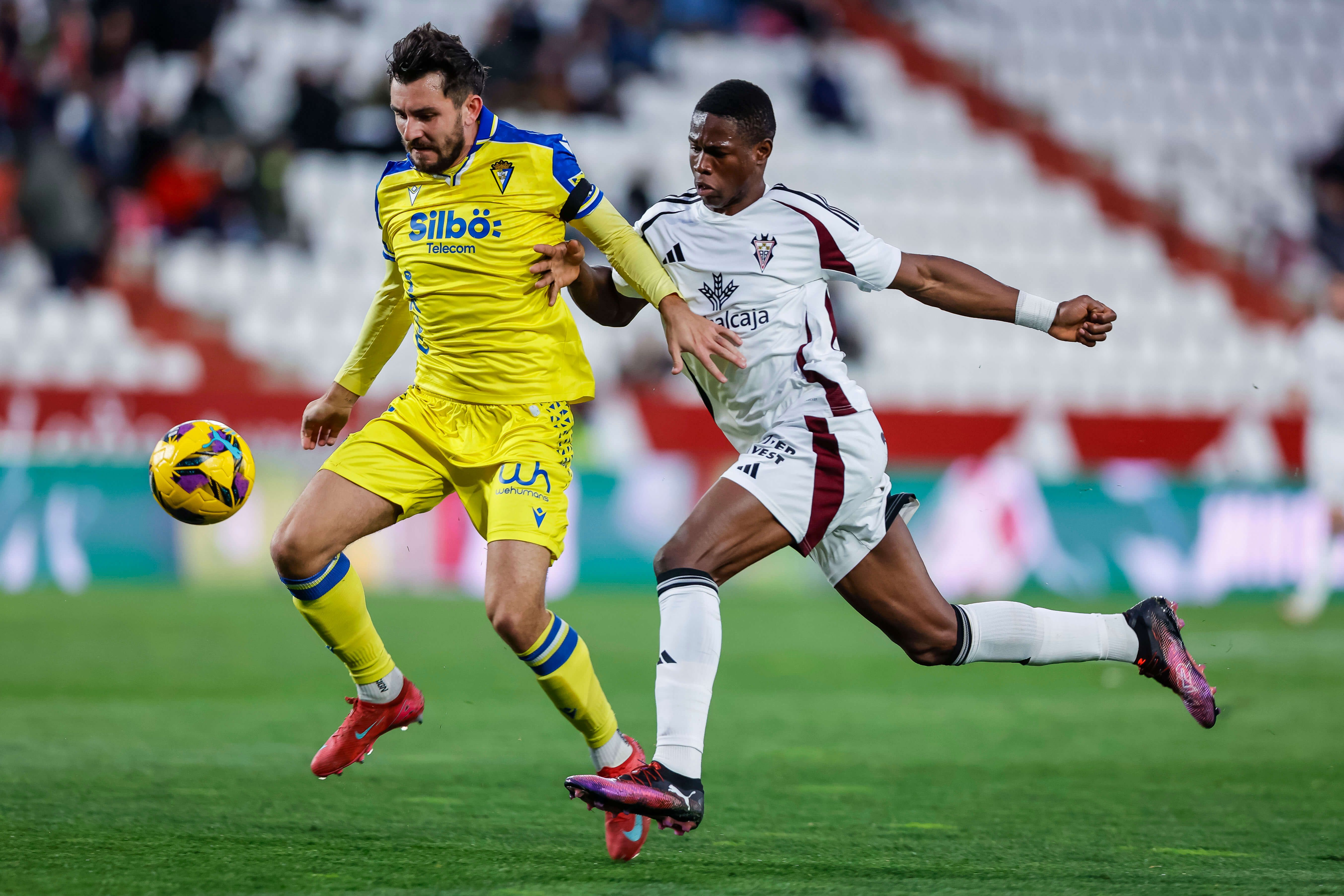  Víctor Chust, en el Albacete-Cádiz.