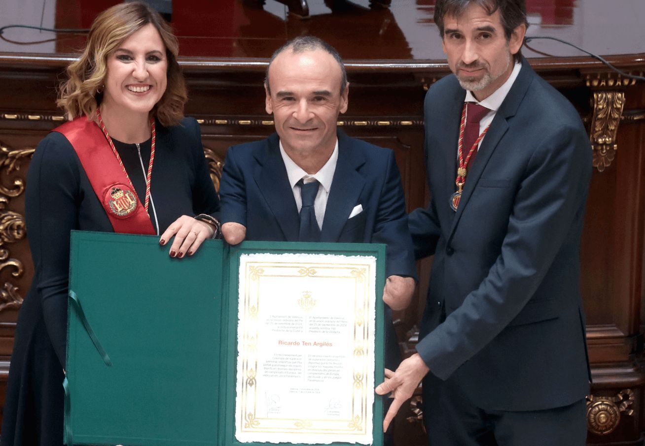  Víctor Claver y Ricardo Ten, nuevos hijos predilectos de la ciudad de València