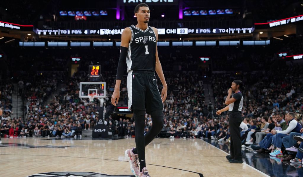  Víctor Wembanyama contra los Houston Rockets (Fuente: Cordon Press)