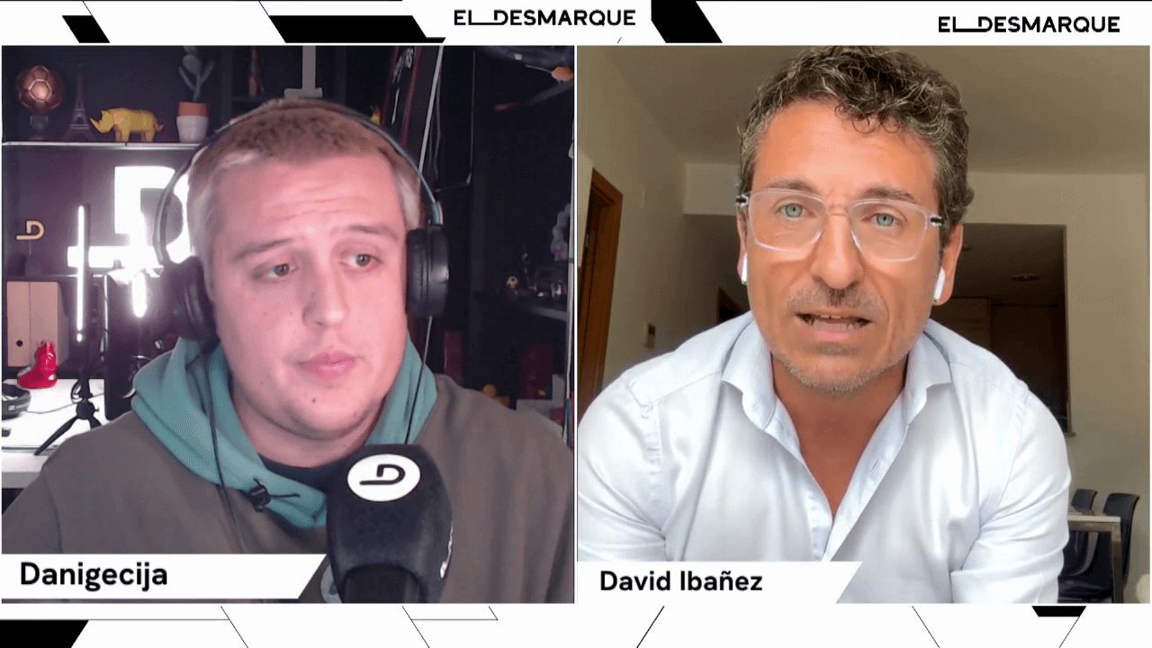  David Ibáñez en el twitch de ElDesmarque
