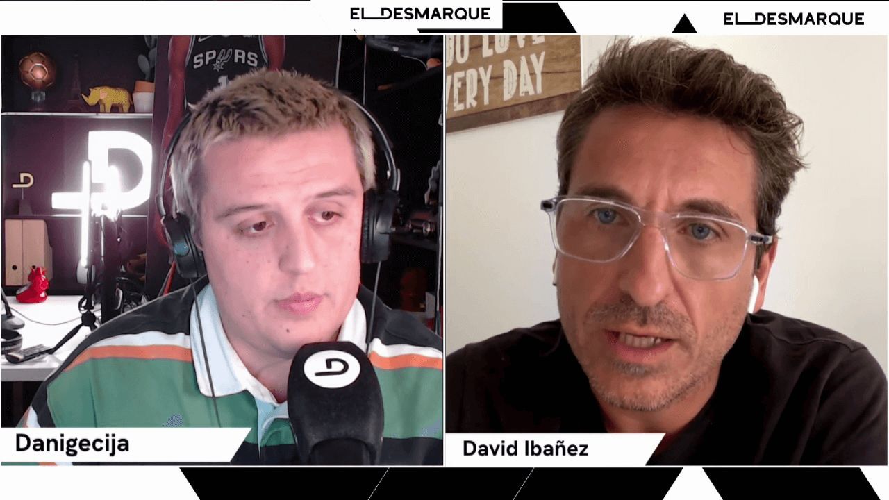  David Ibáñez en el twitch de 'ElDesmarque'