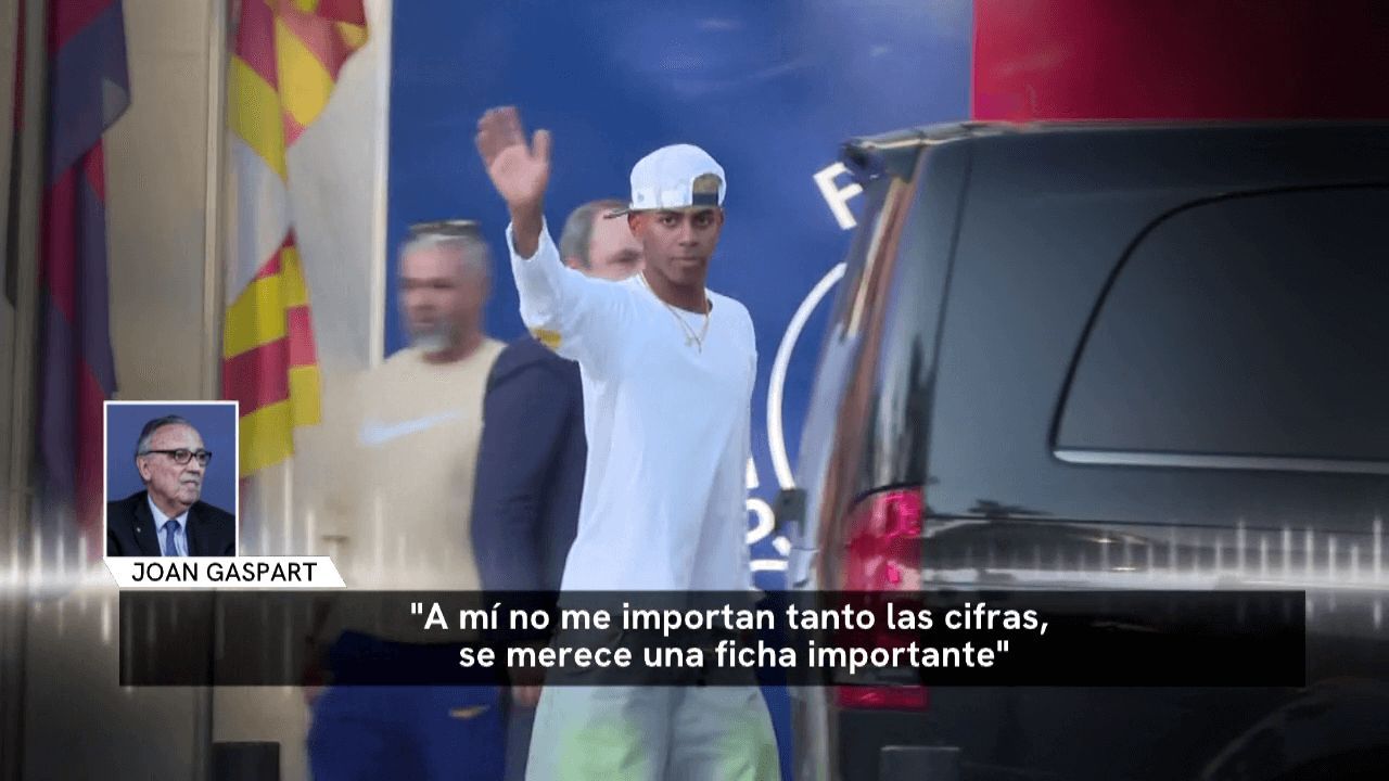 Joan Gaspart hablando del contrato de Lamine Yamal (ElDesmarque Madrugada)