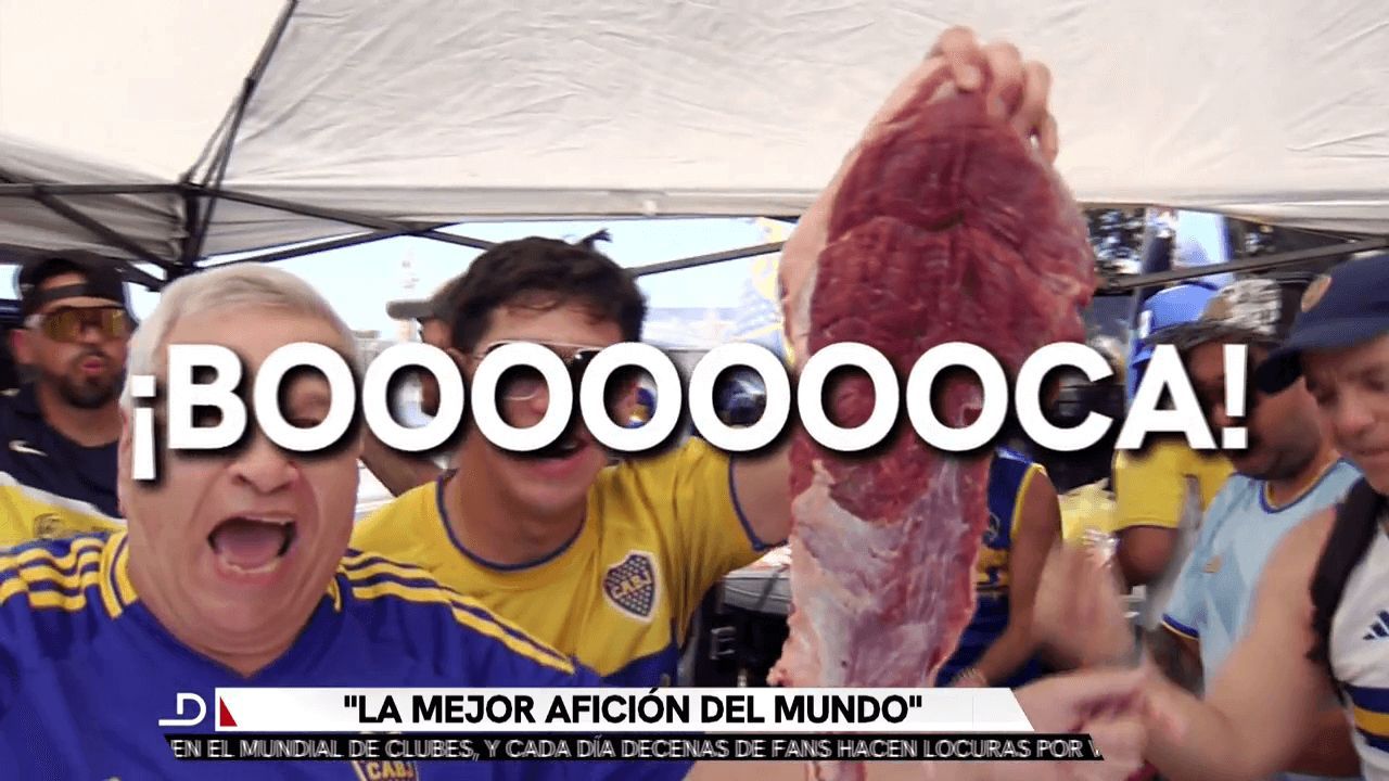  El asado de los aficionados de Boca en Estados Unidos (ElDesmarque)