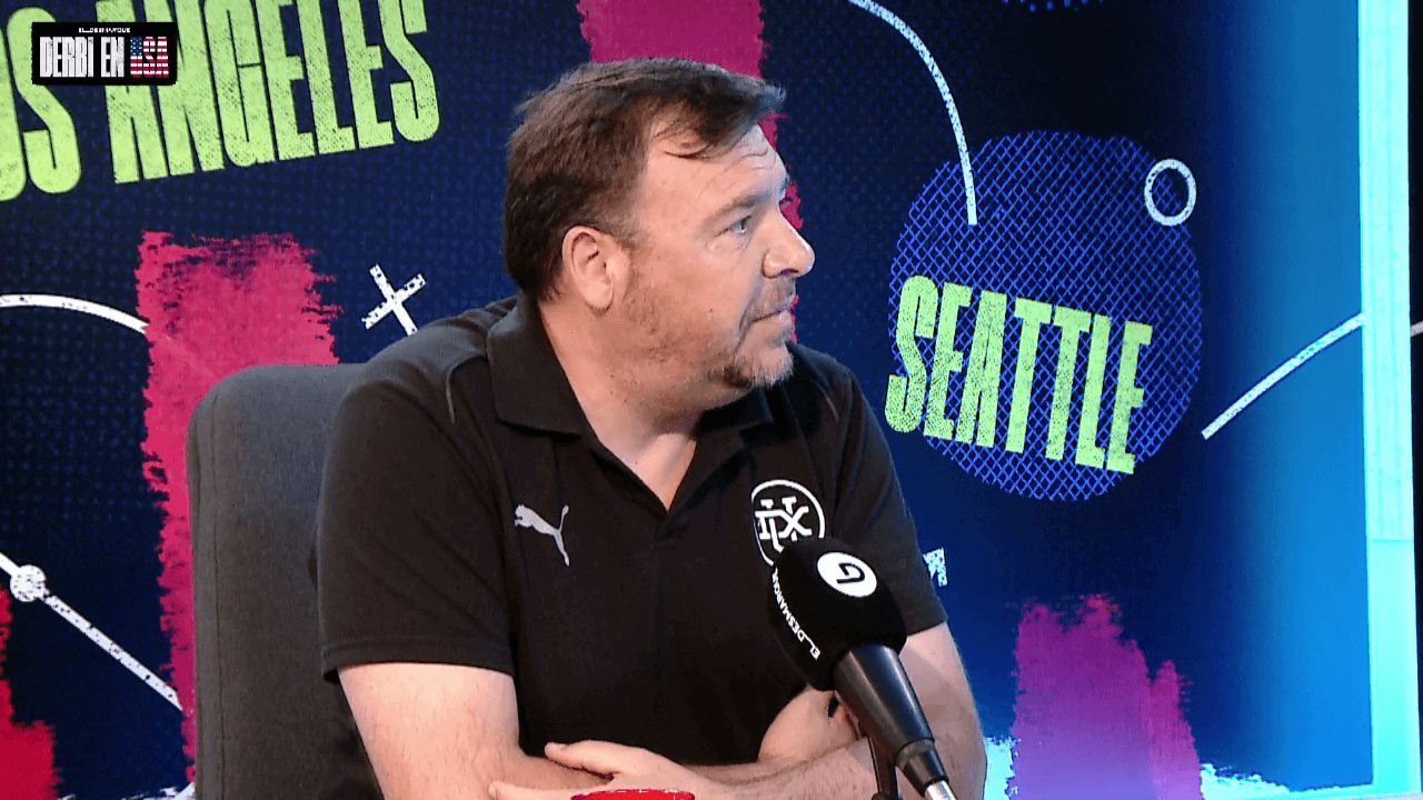 Rubén Uría hablando de Cuti Romero en Derbi en USA (ElDesmarque)