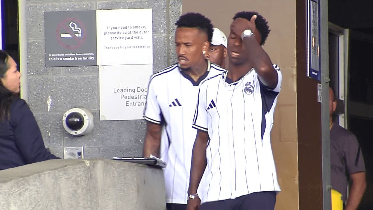 Vinicius saliendo del MetLife Stadium (Fuente: ElDesmarque)