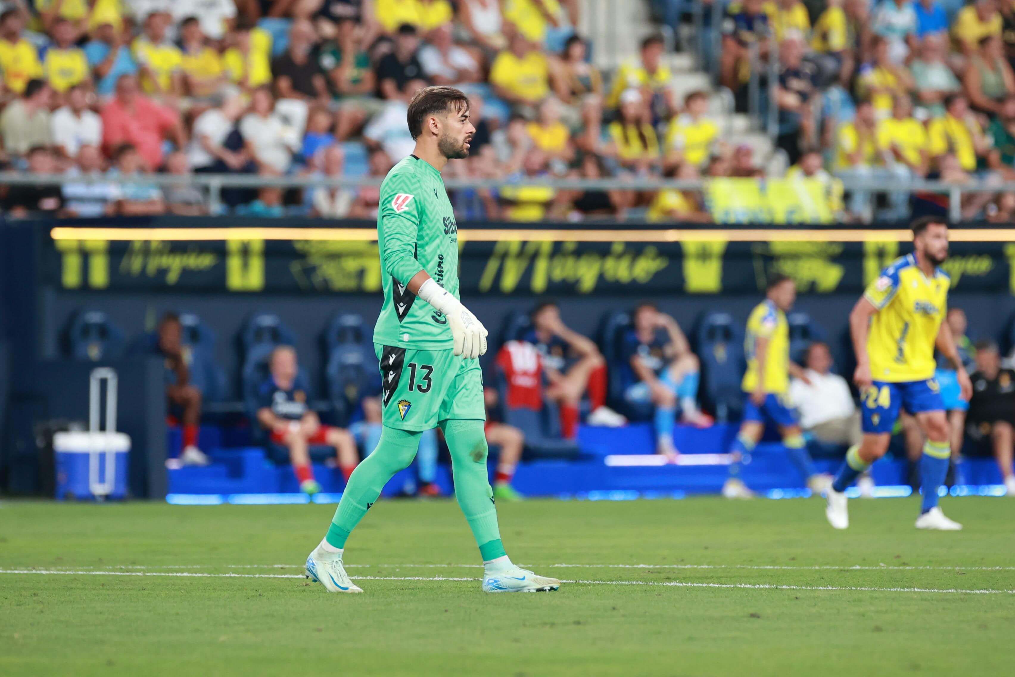  José Antonio Caro, en el Cádiz-Zaragoza.