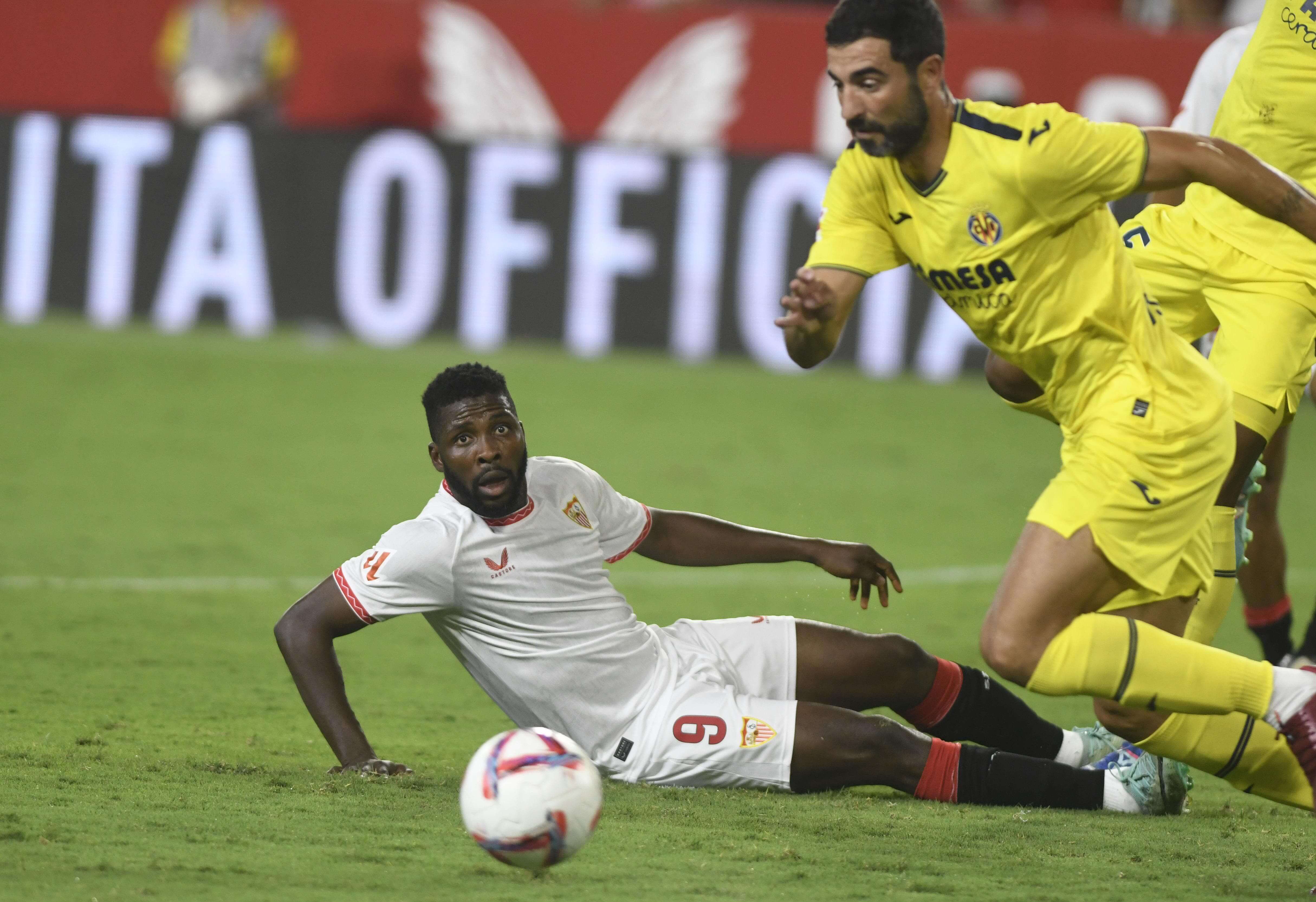  Iheanacho, en su debut con el Sevilla FC