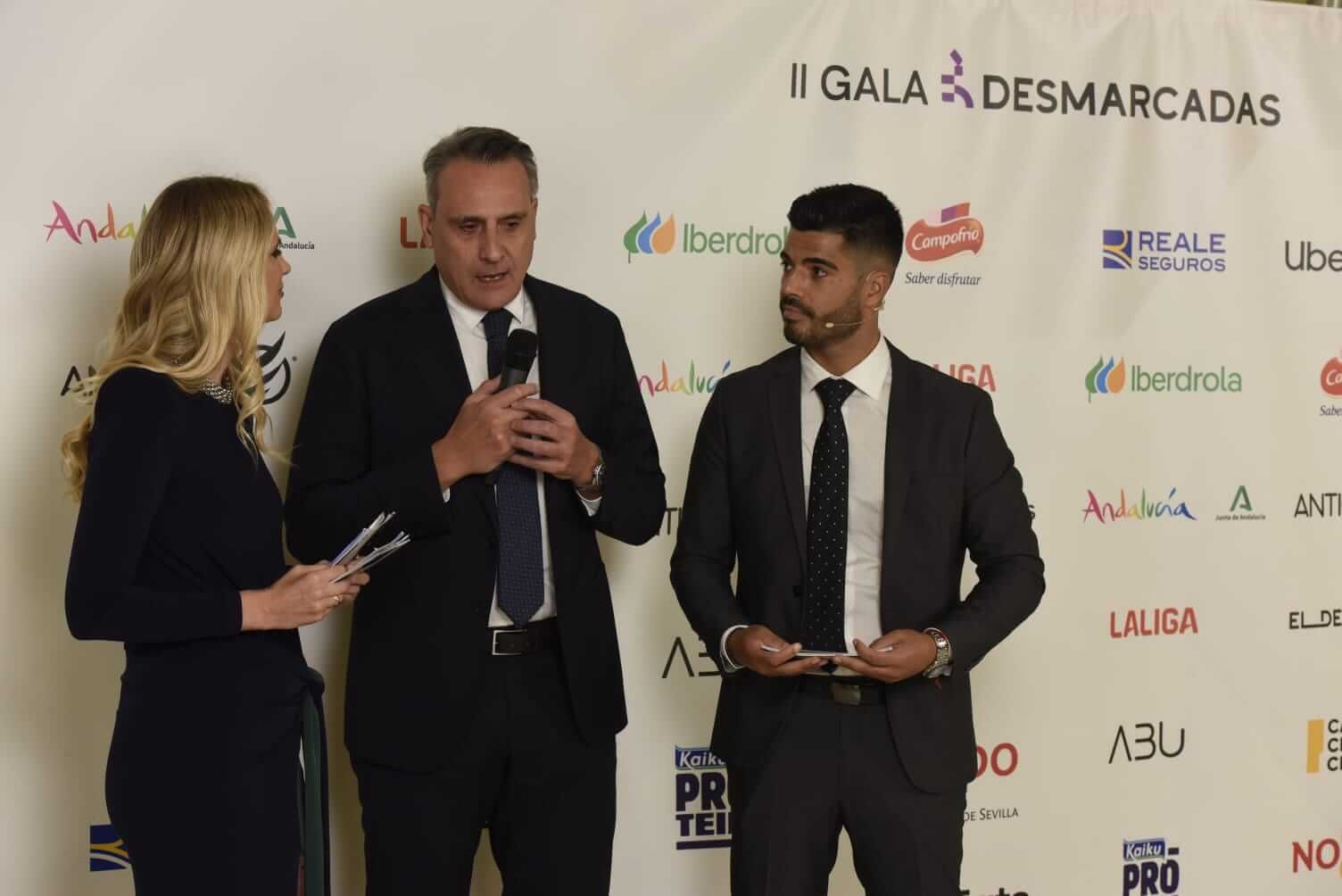 José Montero, de LALIGA, en la II Gala Desmarcadas.