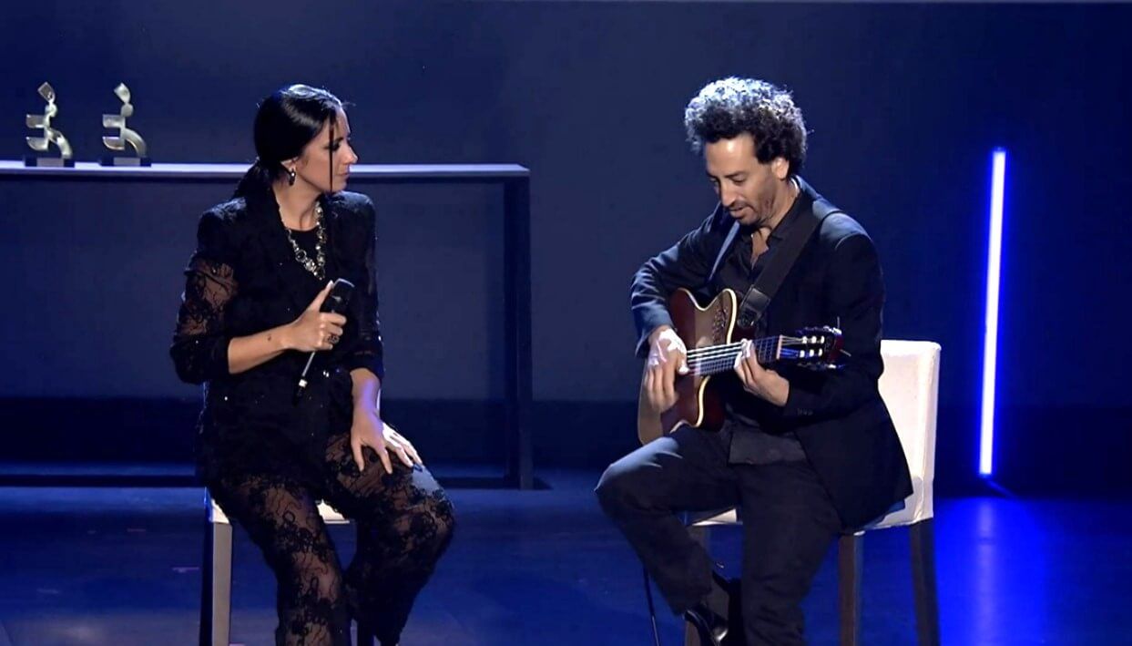 María Peláe interpreta 'La Putukita' en la II Gala de Desmarcadas 2024.