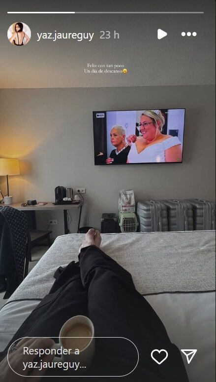  Imagen compartida por la pareja de Valentín Barco.